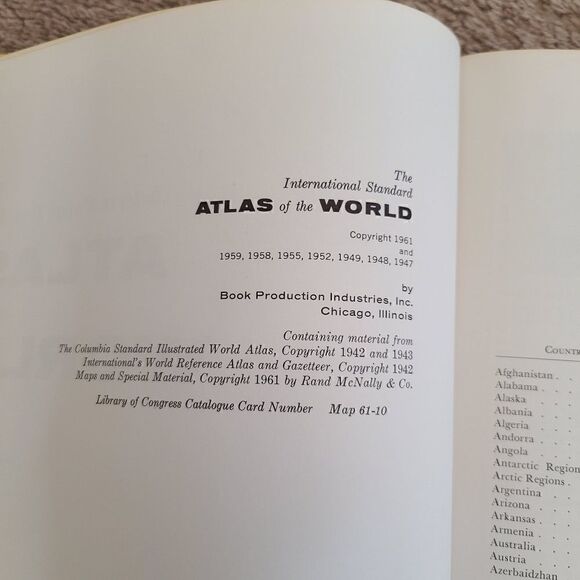 The International Standard Atlas of the World - Picture 7 of 8